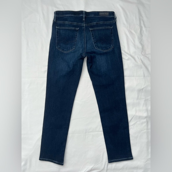 AG Adriano Goldschmied The Prima Crop Jeans Women's Size: 26 Blue Mid Rise - Picture 4 of 16